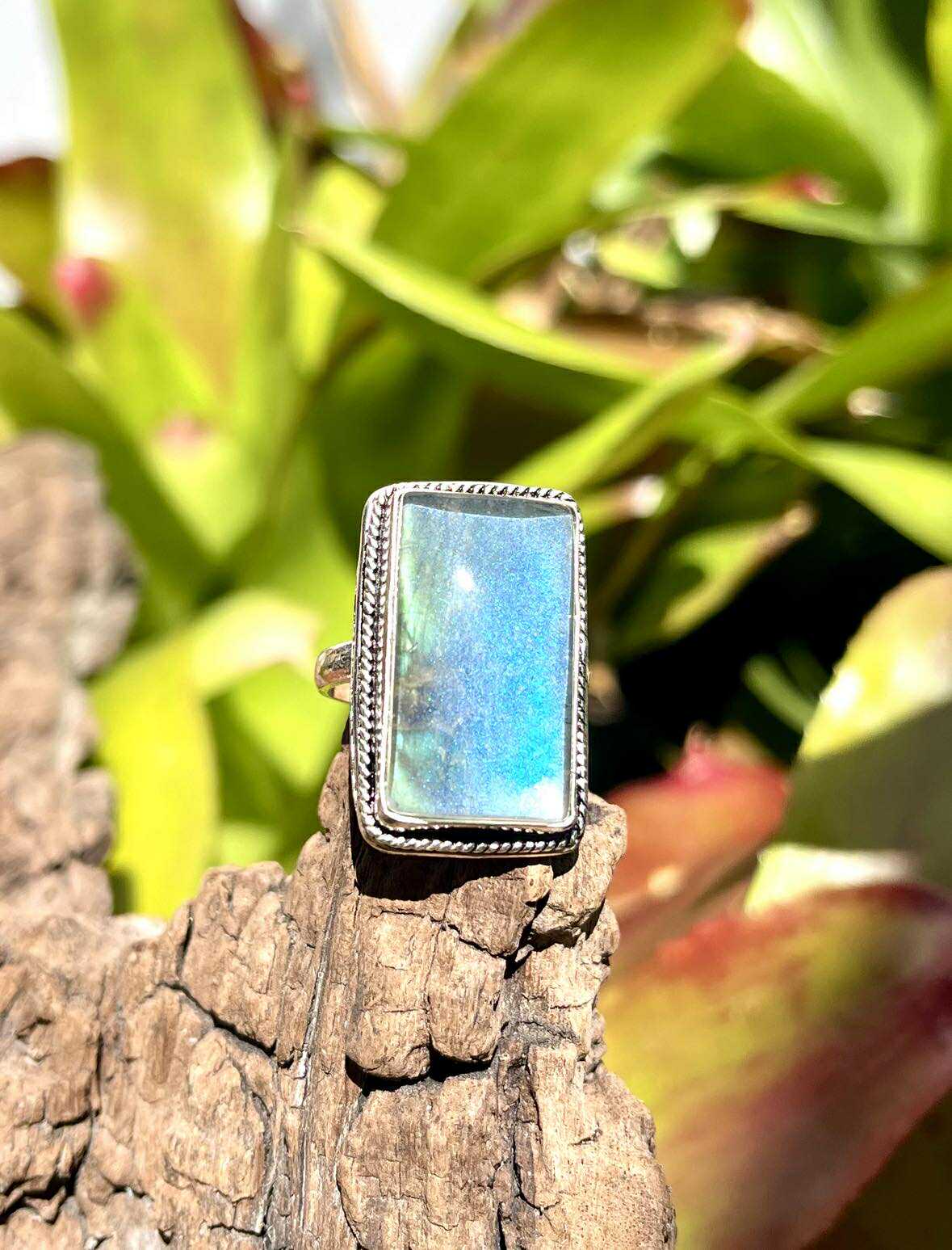 Sterling Silver Labradorite Rings