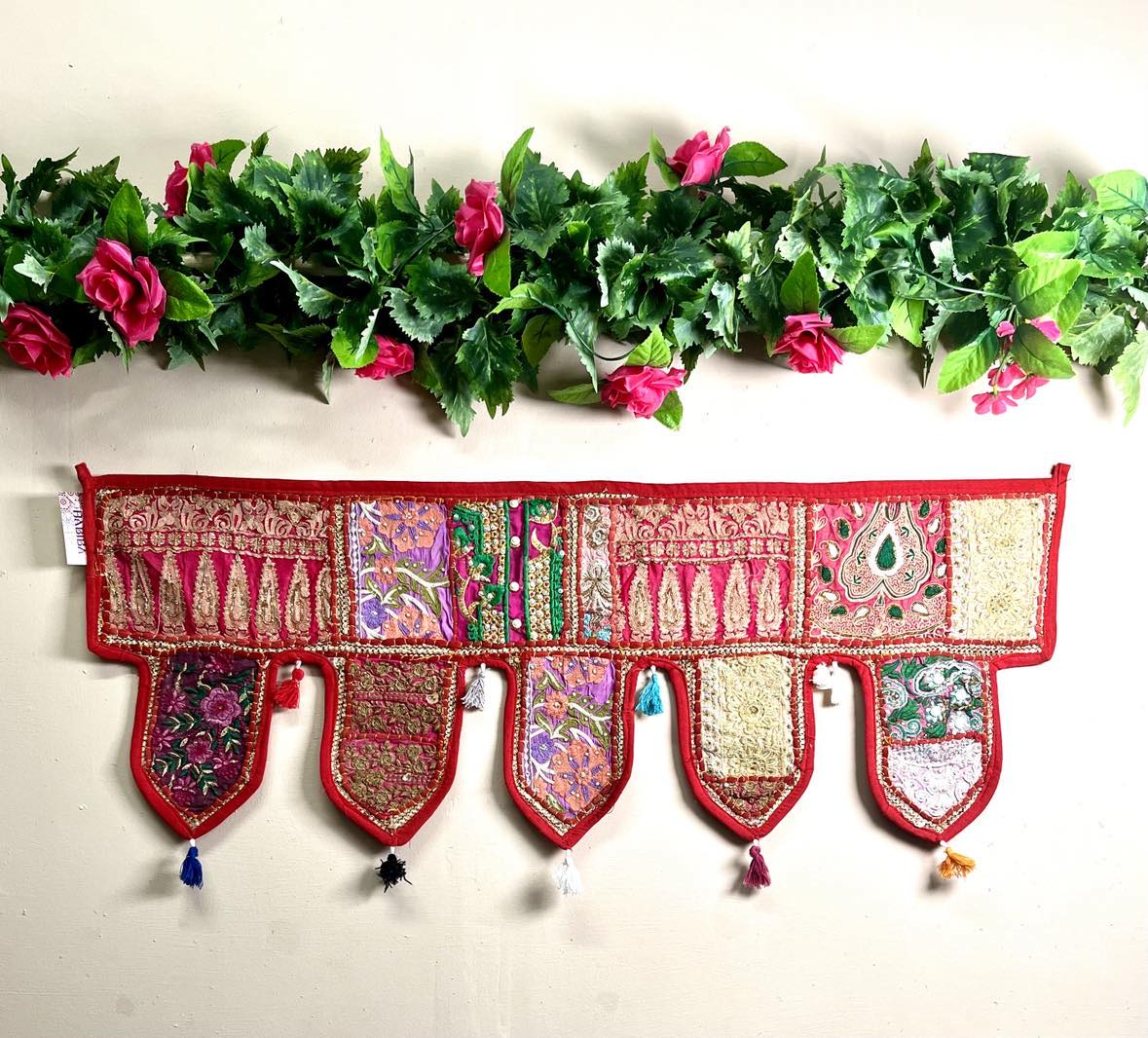 Indie Embroidered Wall Hanging