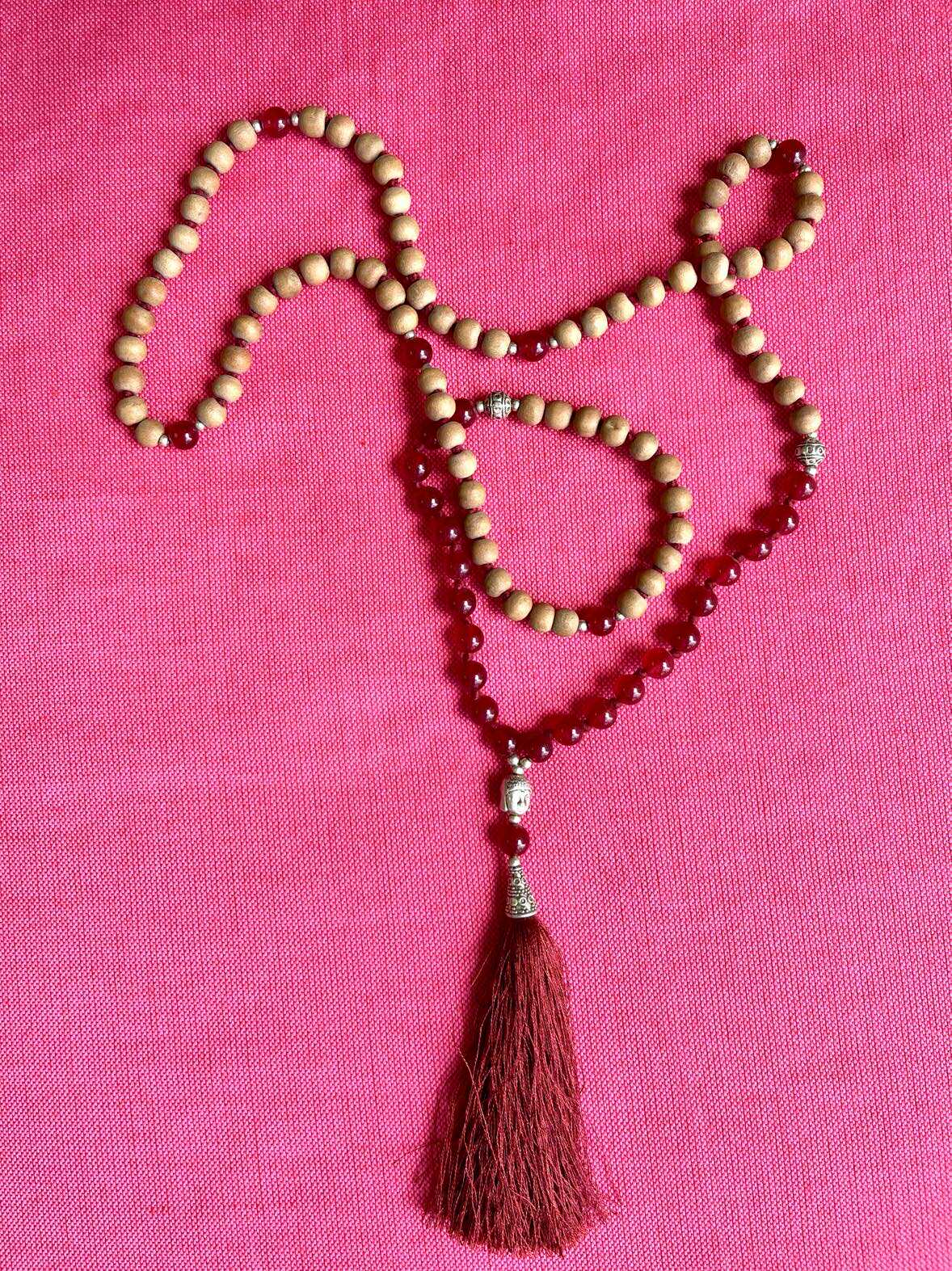 Tulsi Gemstone Mala Beads