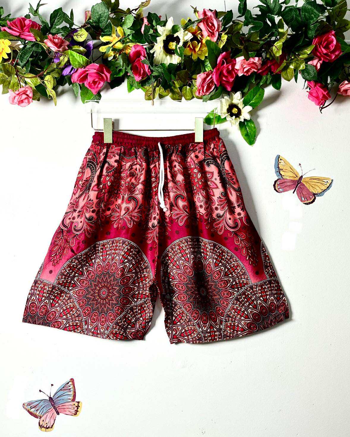 Thai Drawstring Beach Shorts
