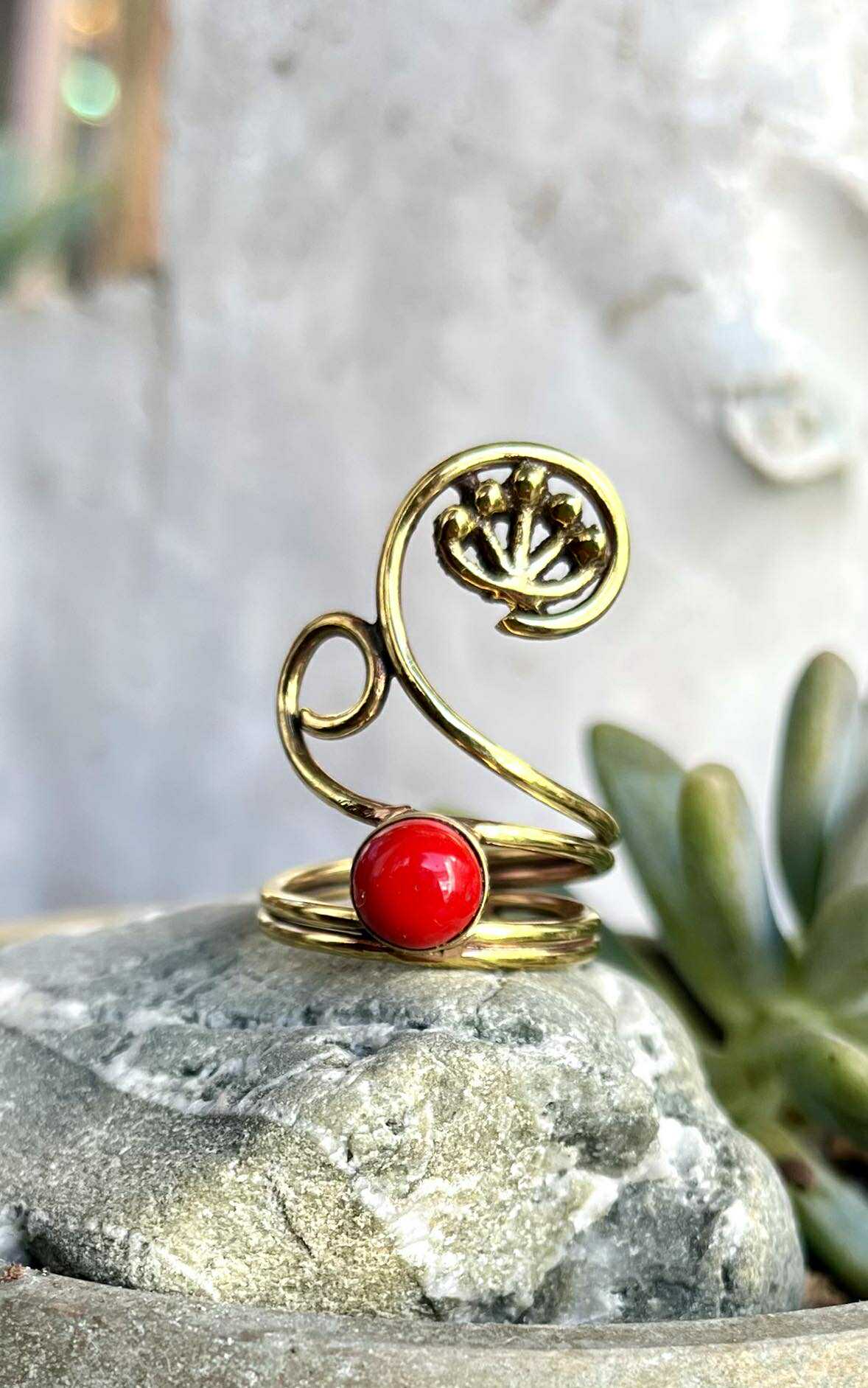 Boho Vine Rings