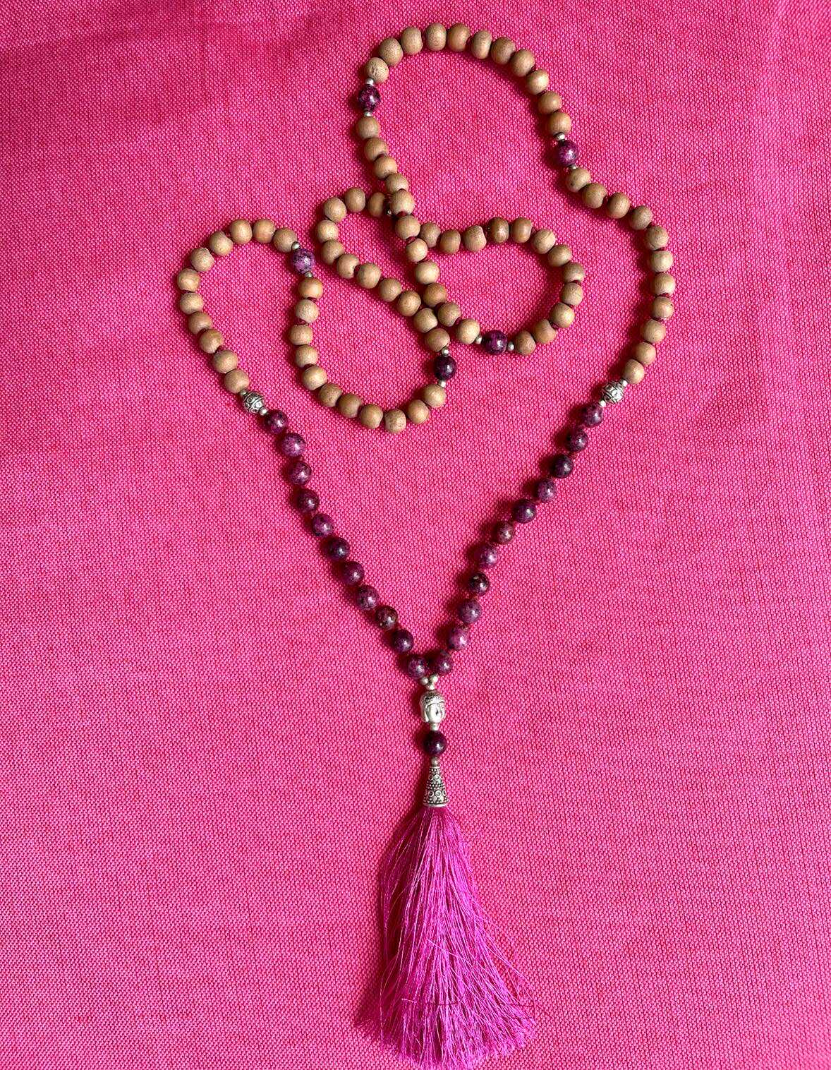 Tulsi Gemstone Mala Beads
