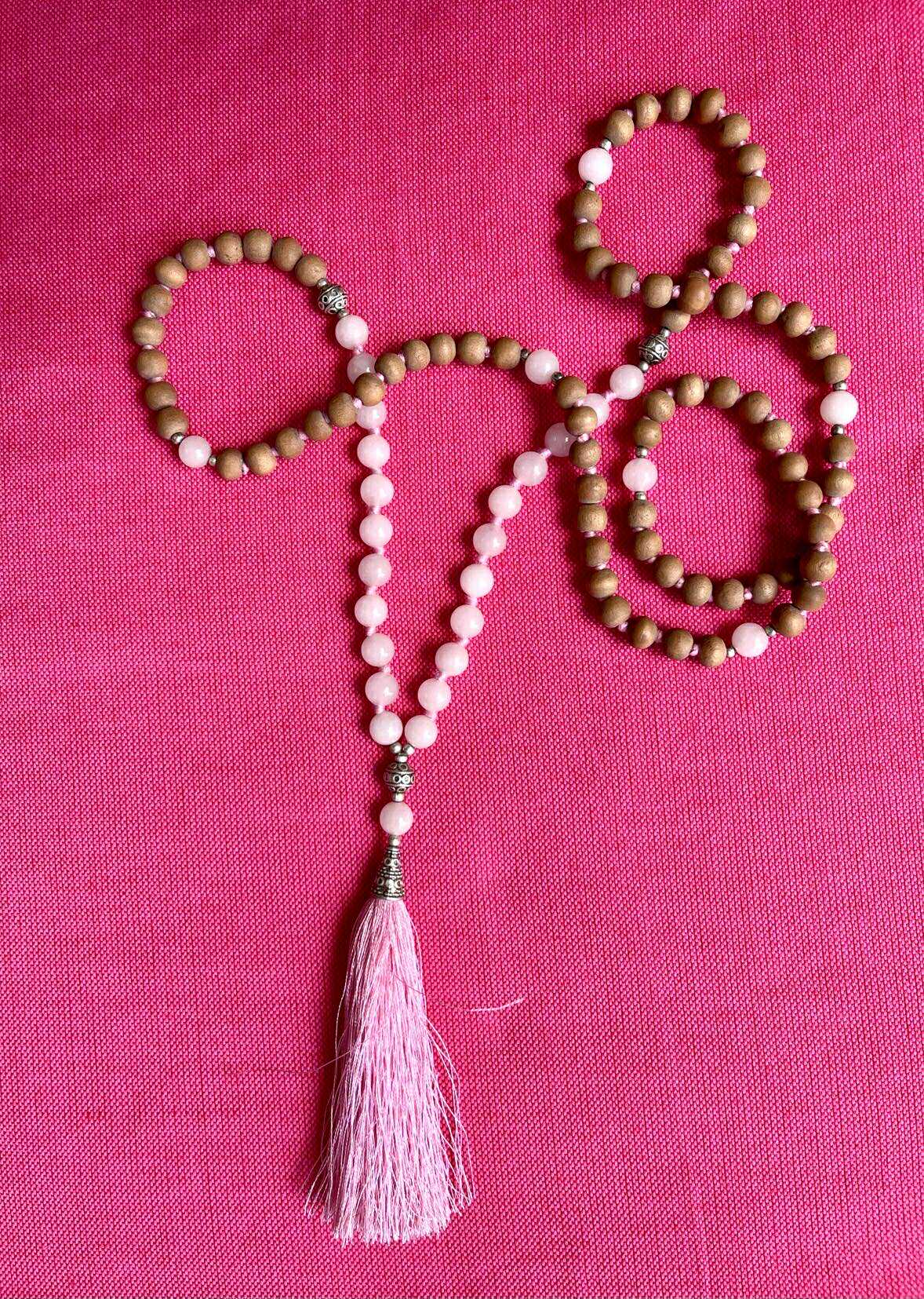 Tulsi Gemstone Mala Beads