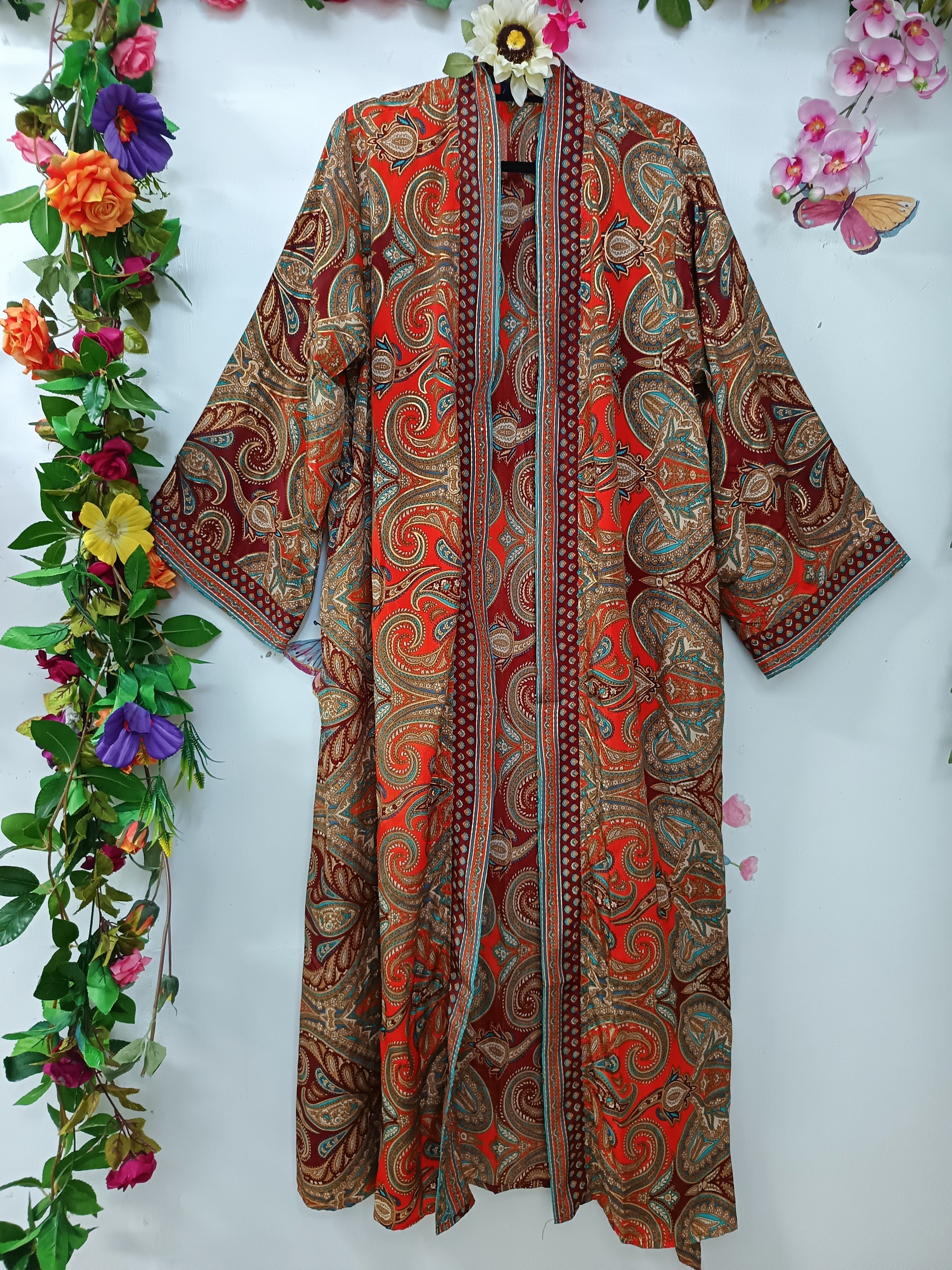 Silk & Soul Maxi Kimono