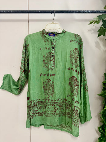 Prayer Manderin Shirt (Medium)