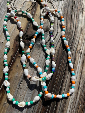 Shell Beaded Choker
