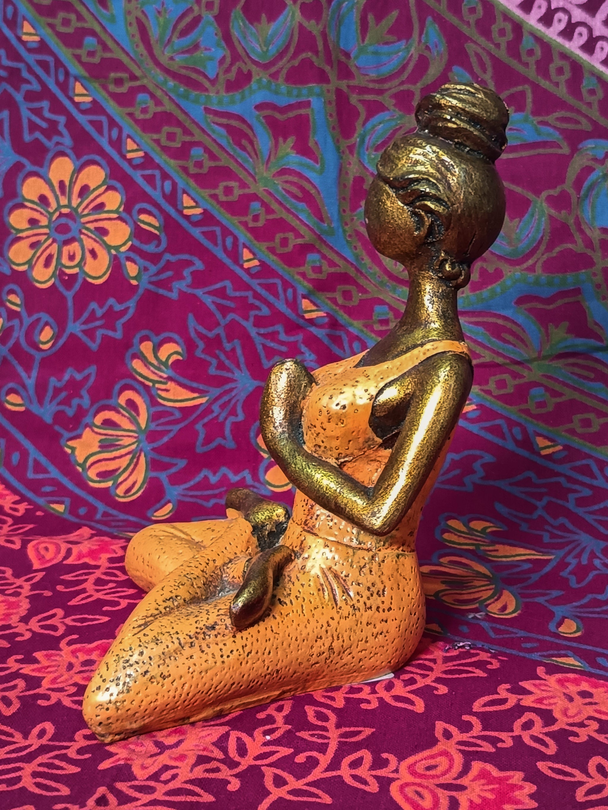 Lotus Pose Yoga Woman (Large)