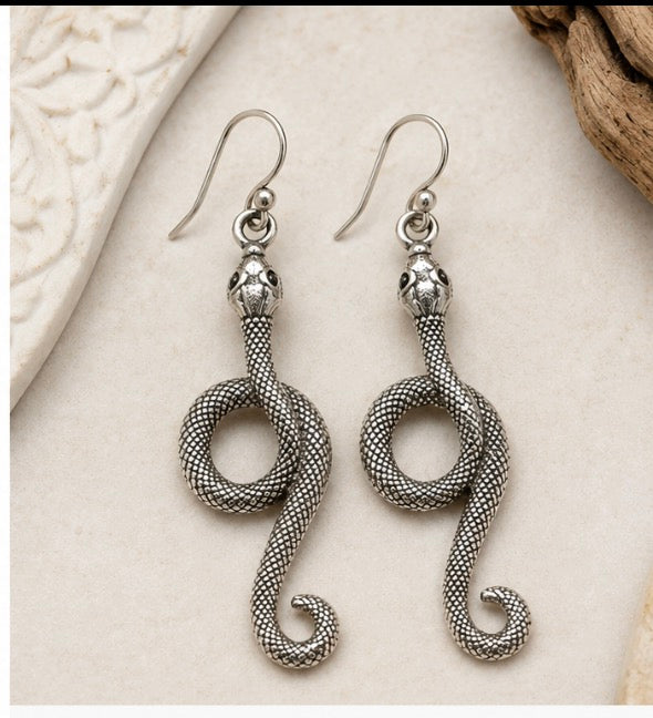 Sacred Serpent Earings
