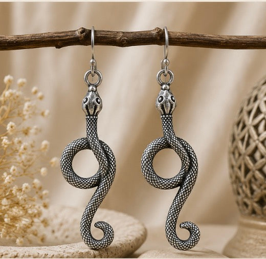 Sacred Serpent Earings