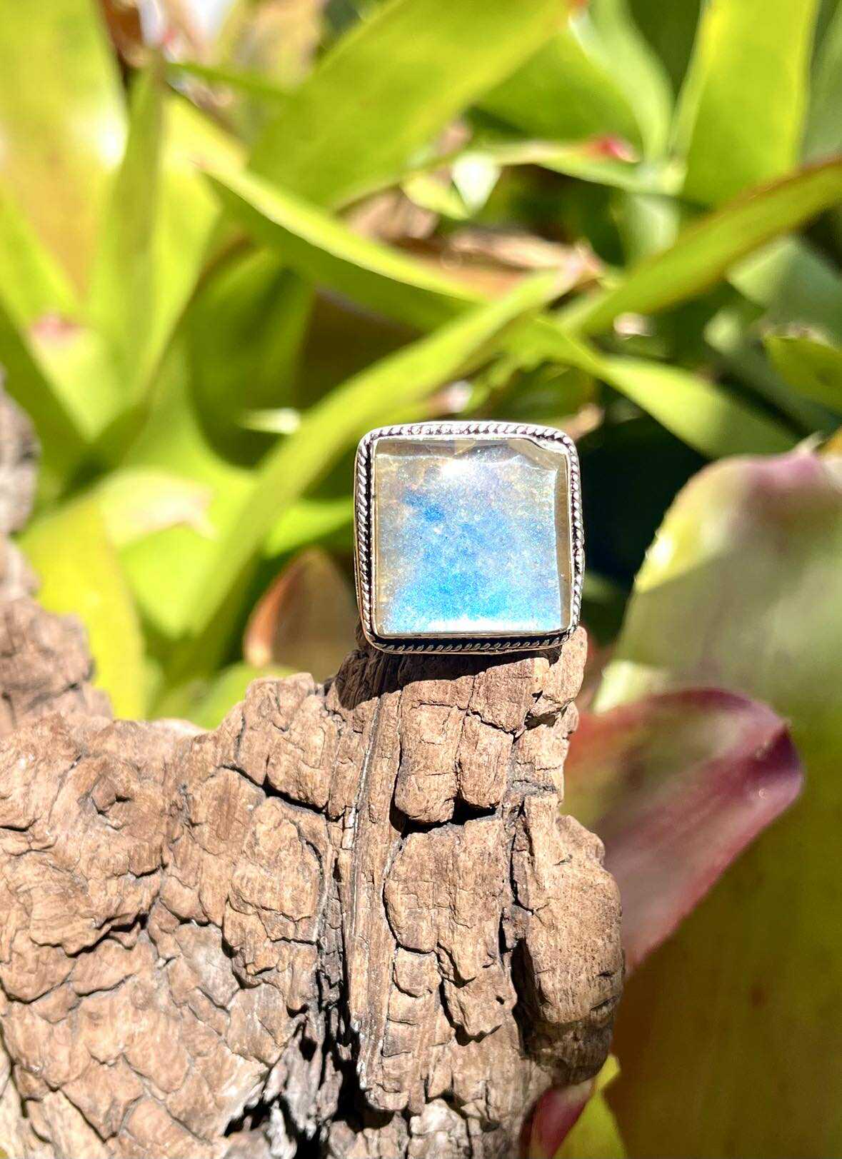 Sterling Silver Labradorite Rings
