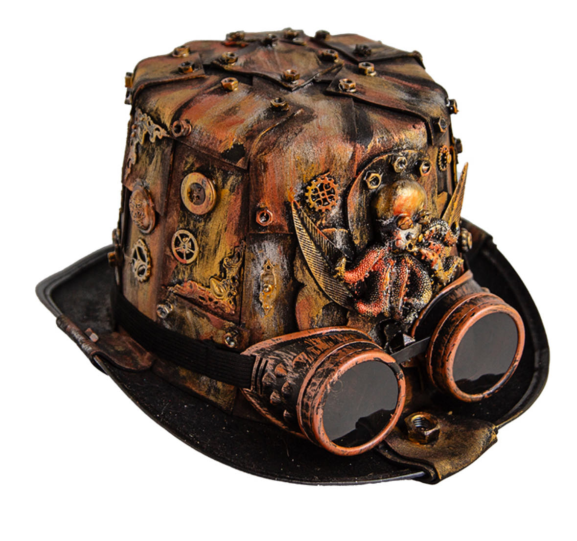 Steampunk Top Hat Octopus