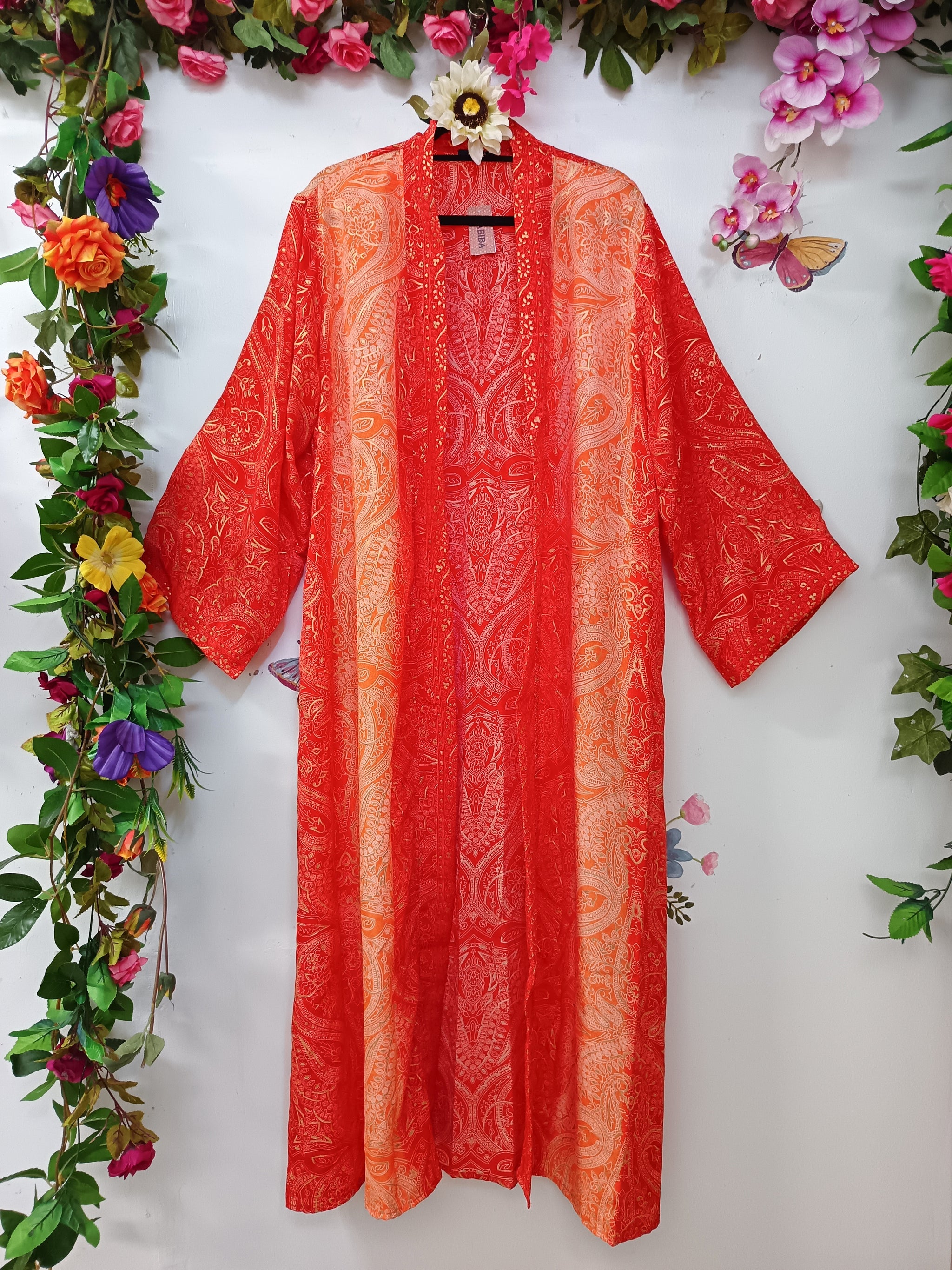 Silk & Soul Maxi Kimono
