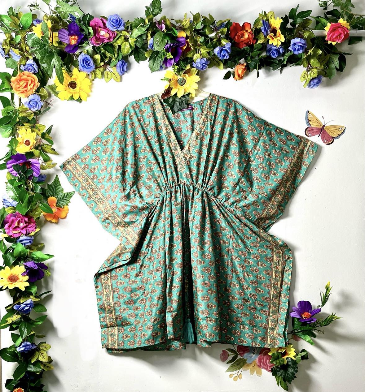 Silk Short Oasis Kaftan