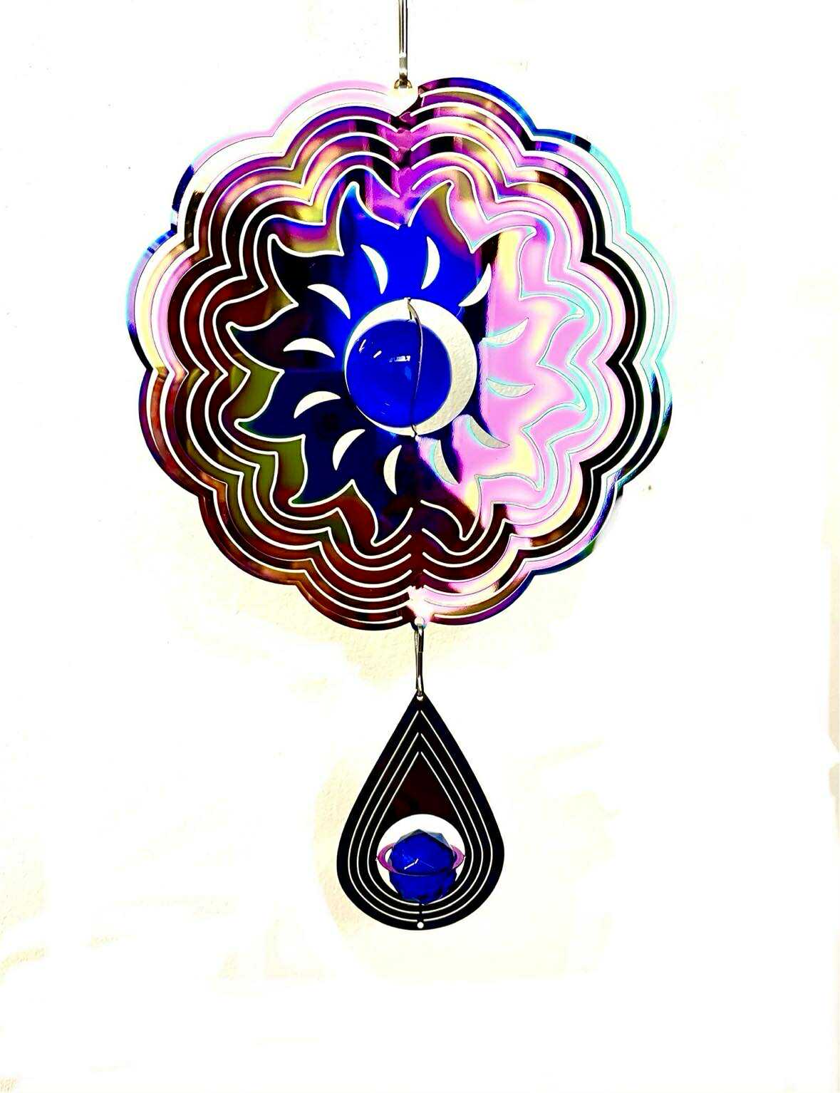 Small Wind Spinner With Teardrop