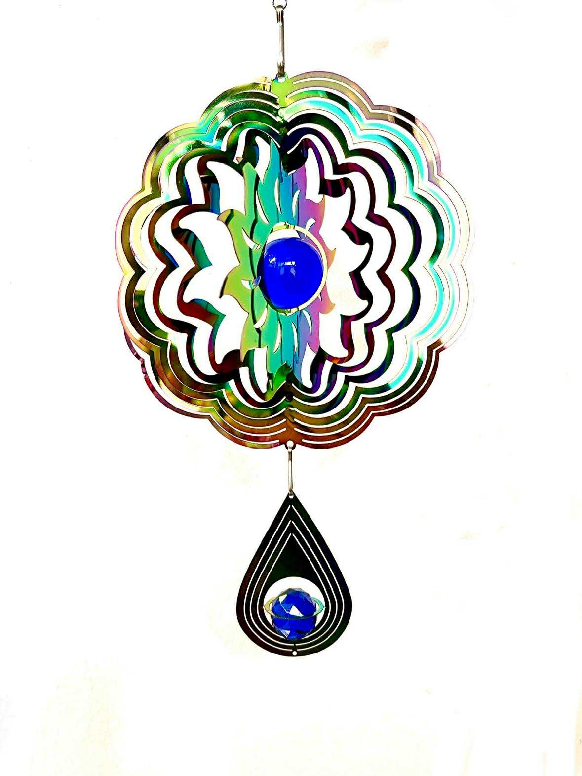 Small Wind Spinner With Teardrop