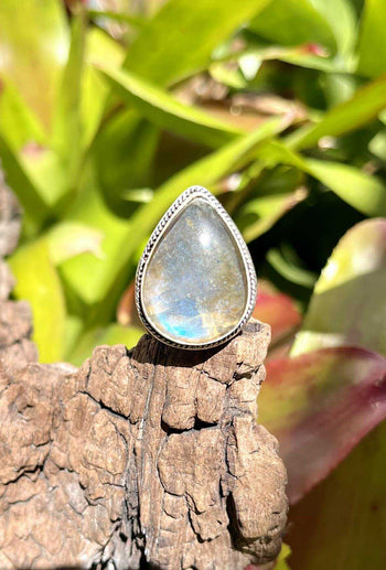 Sterling Silver Labradorite Rings