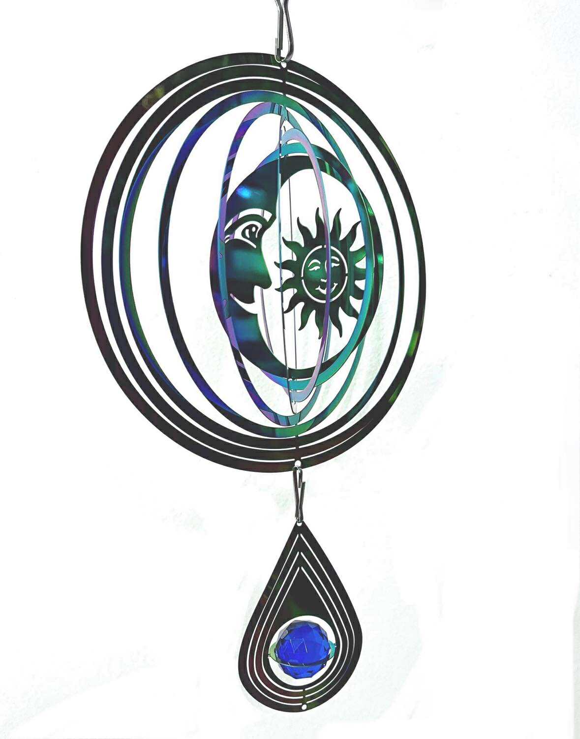 Small Wind Spinner With Teardrop