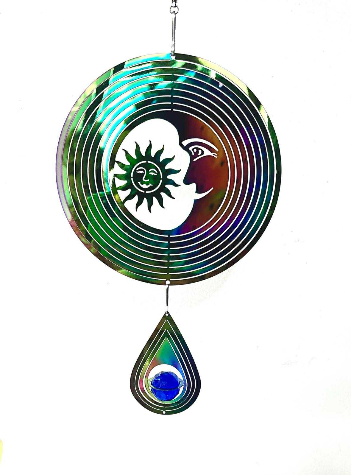 Small Wind Spinner With Teardrop