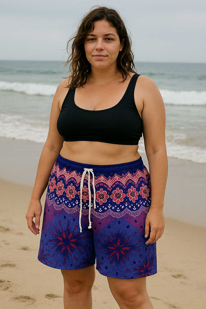 Thai Drawstring Beach Shorts