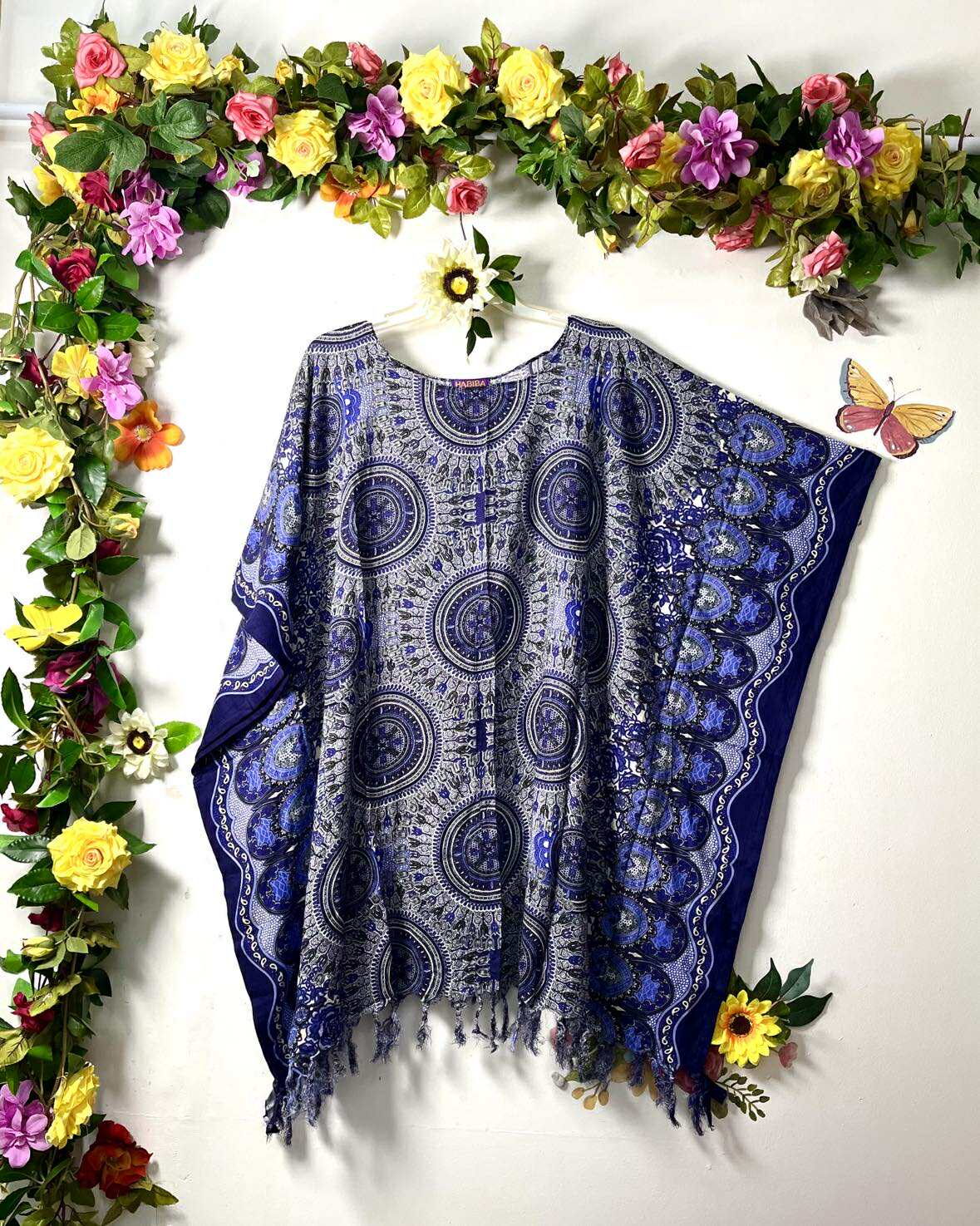 Thai Short Fringed Kaftan