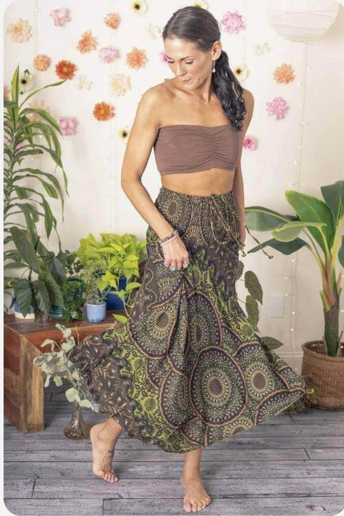 Thai Elasticized Long Skirt