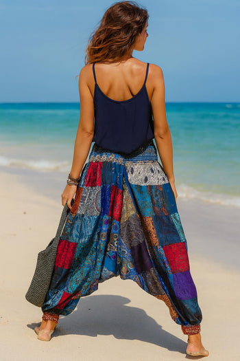 Thai Patchwork Harem pants