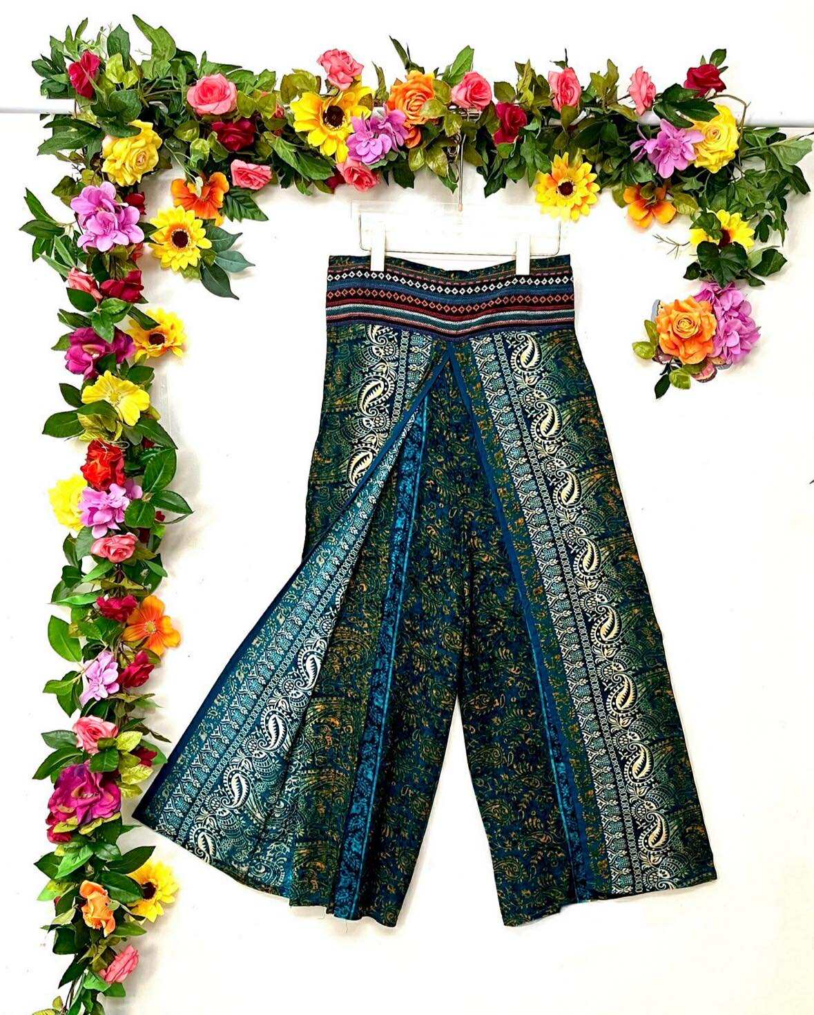 Thai Overlay Tribal Pants