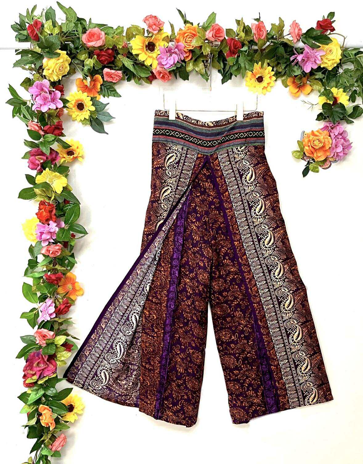 Thai Overlay Tribal Pants