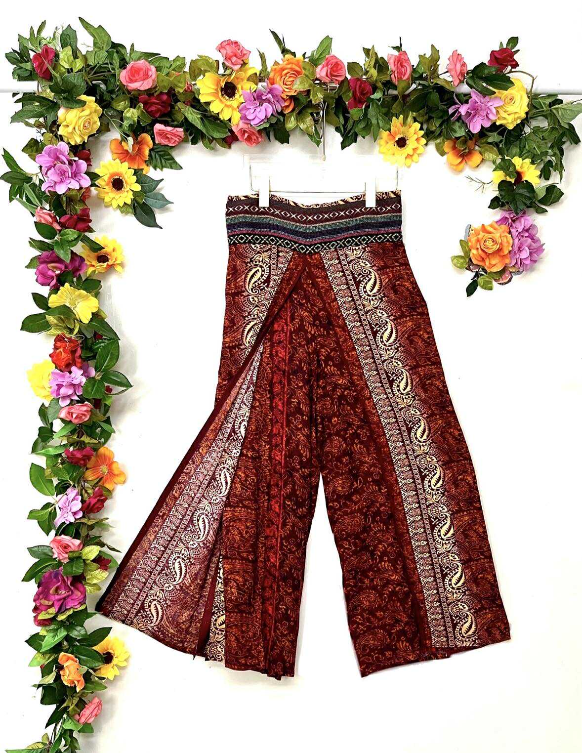 Thai Overlay Tribal Pants