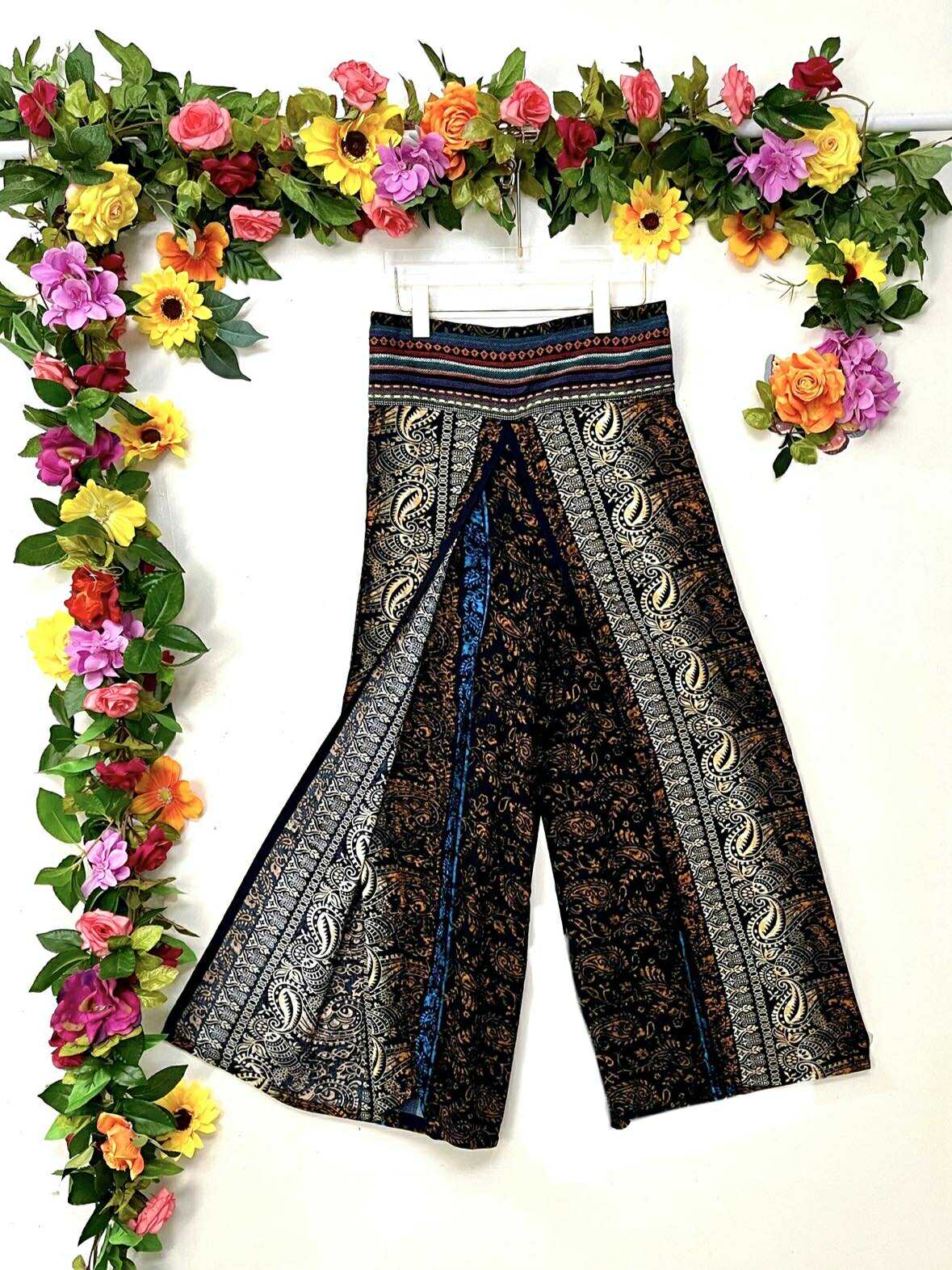 Thai Overlay Tribal Pants