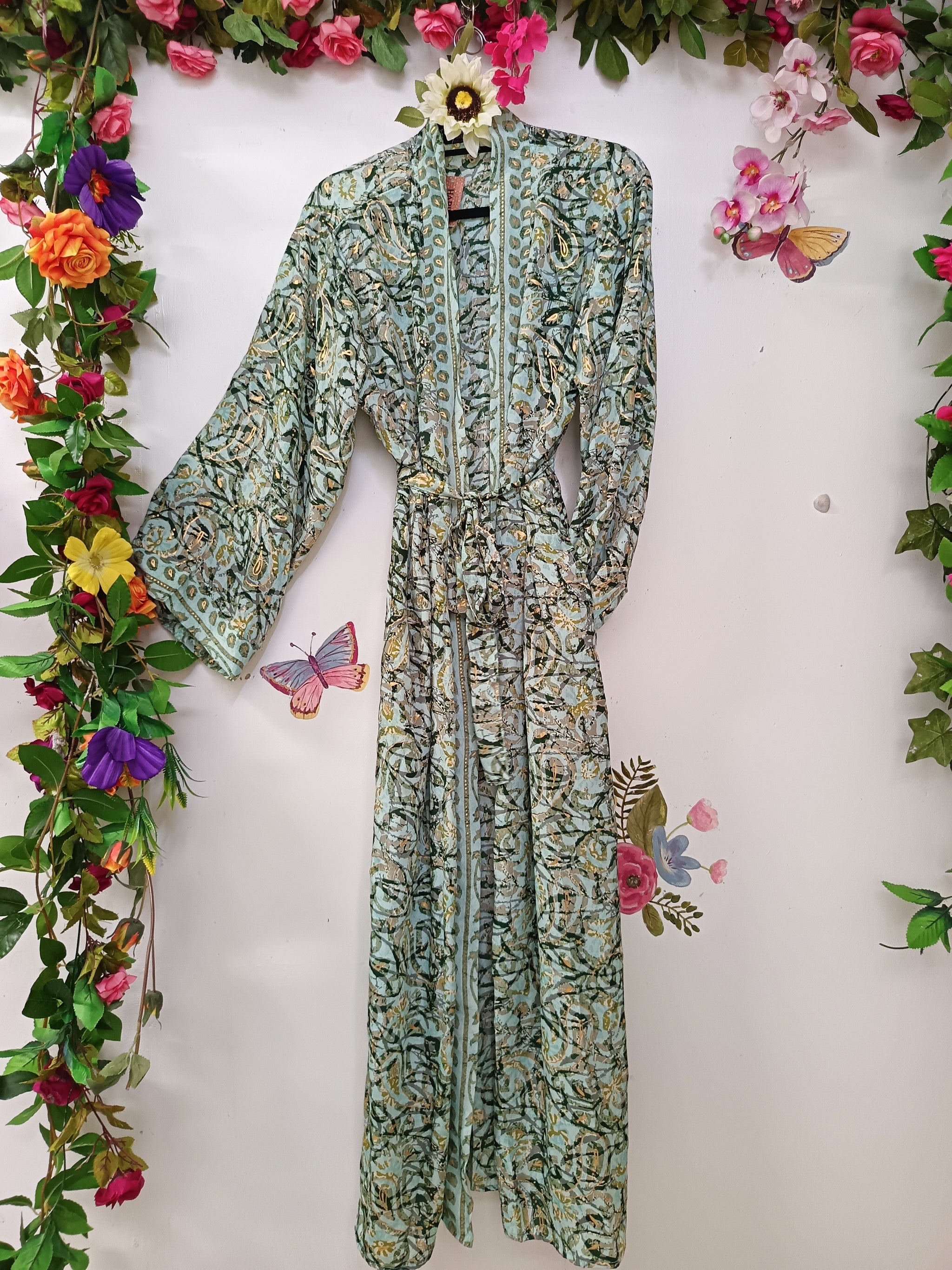 Silk & Soul Maxi Kimono