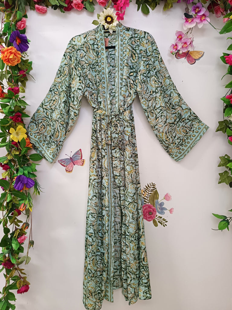 Silk & Soul Maxi Kimono
