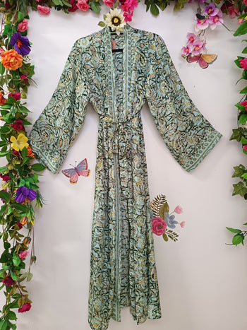 Silk & Soul Maxi Kimono