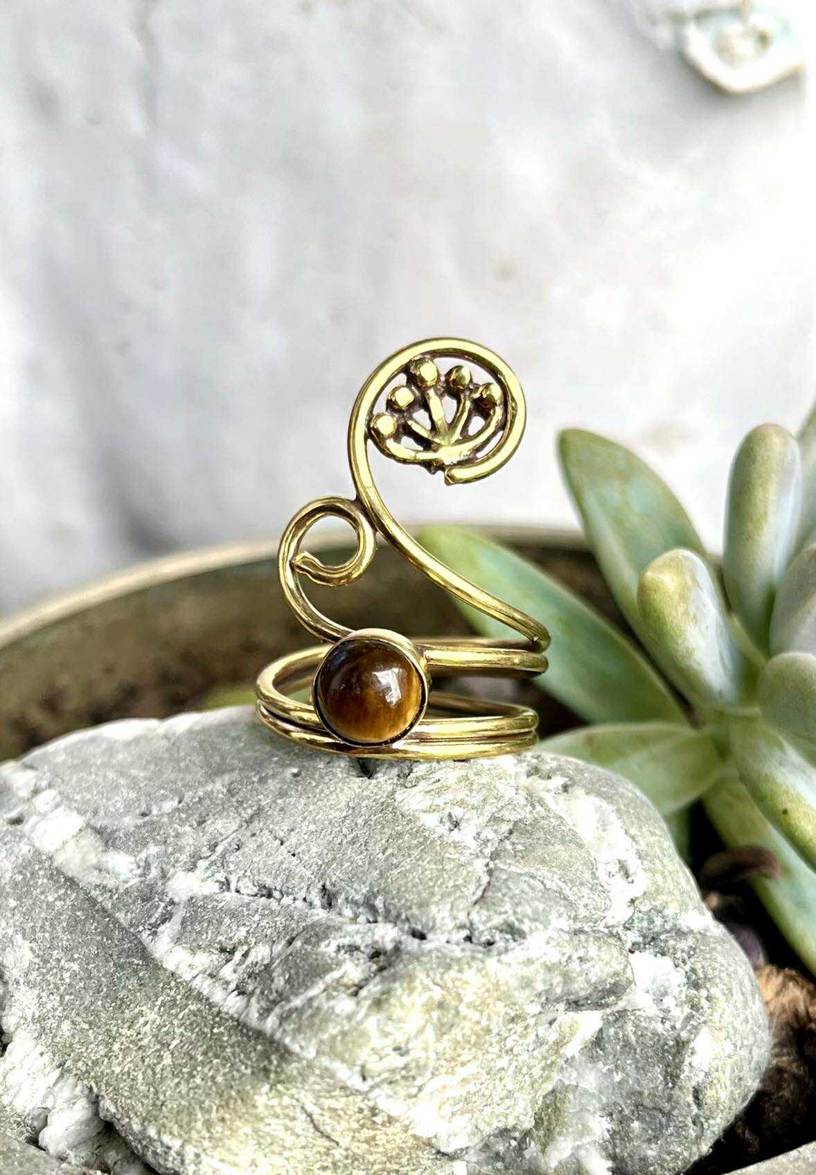 Boho Vine Rings