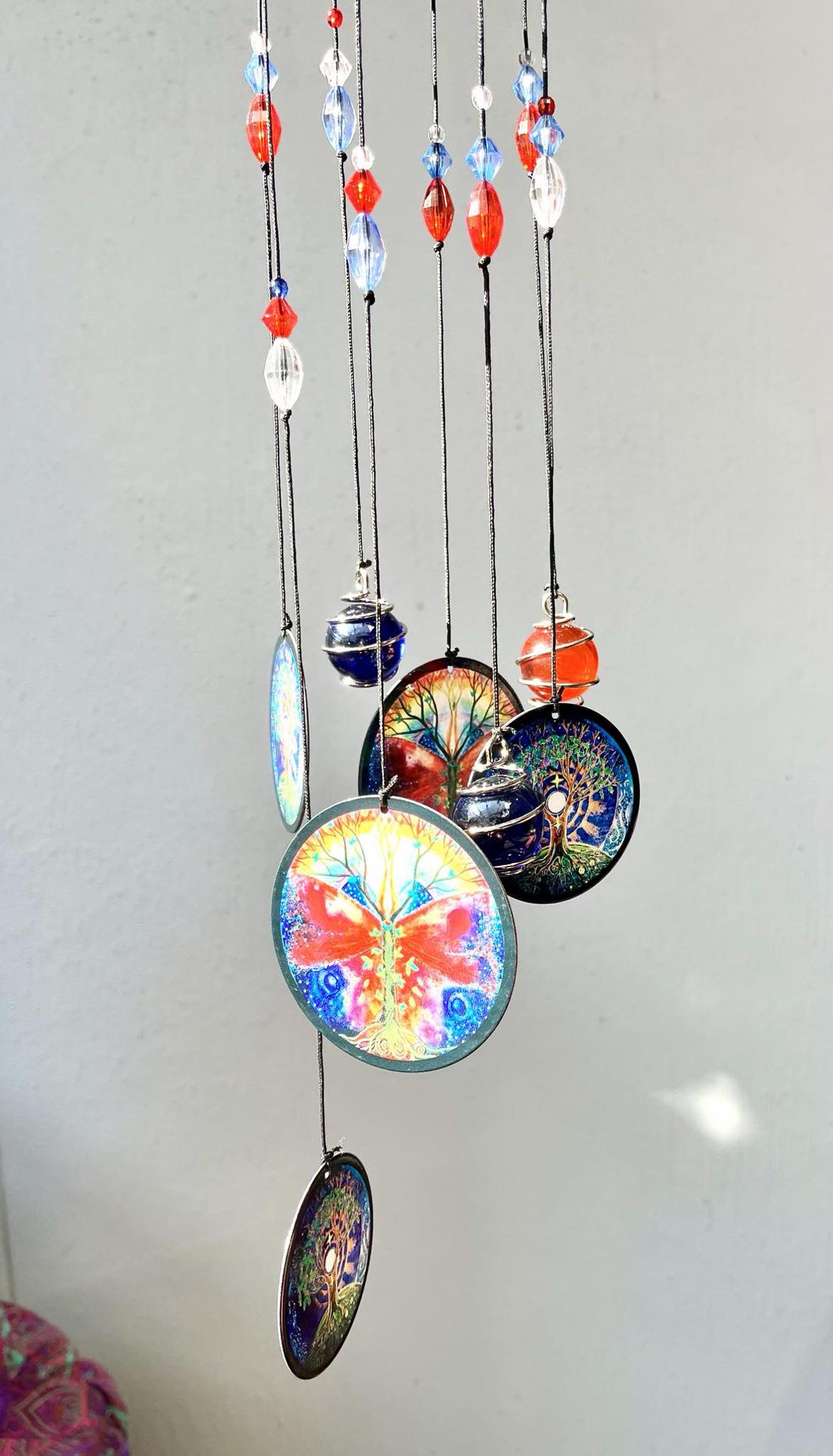 Rainbow Wind Chimes