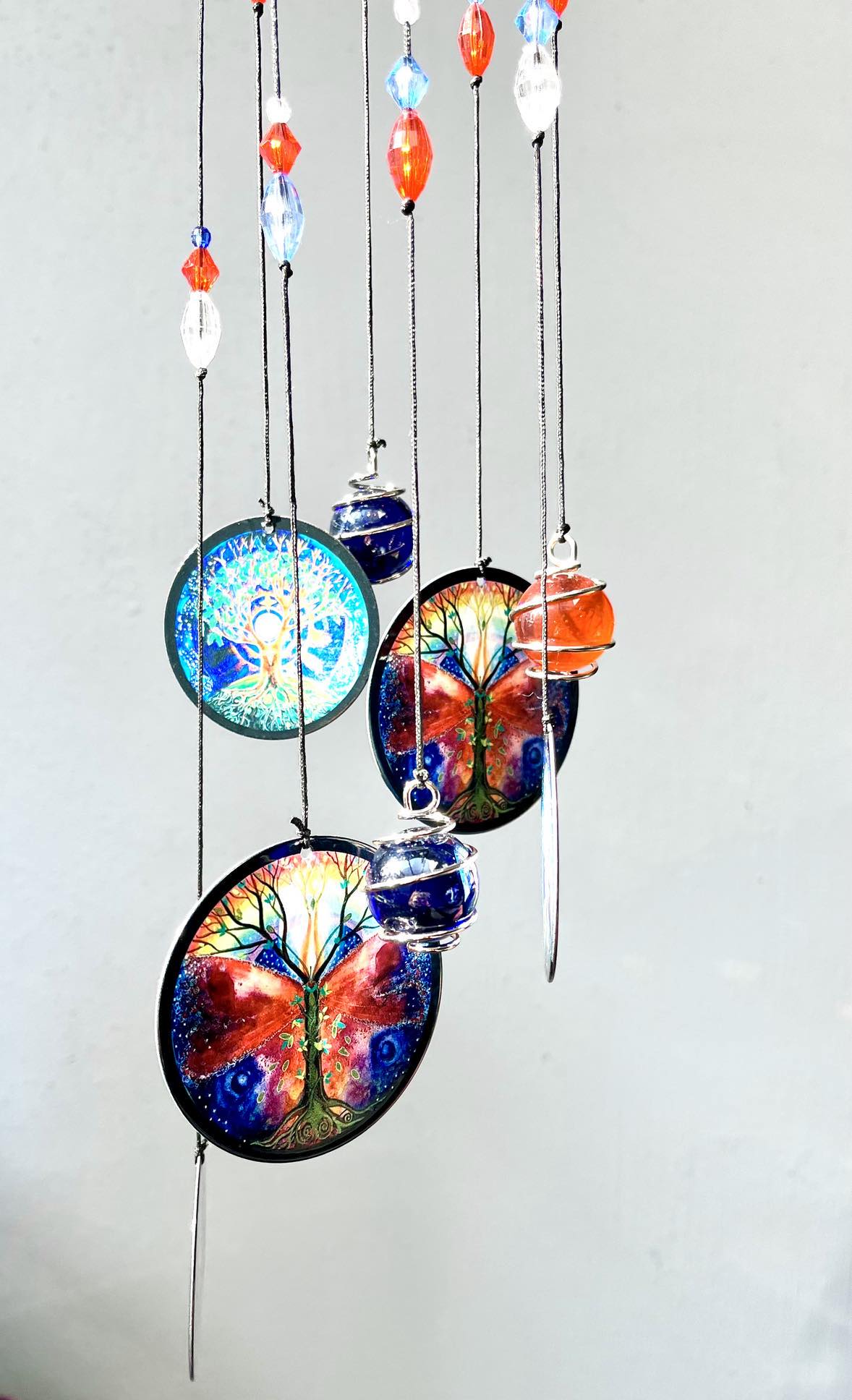 Rainbow Wind Chimes