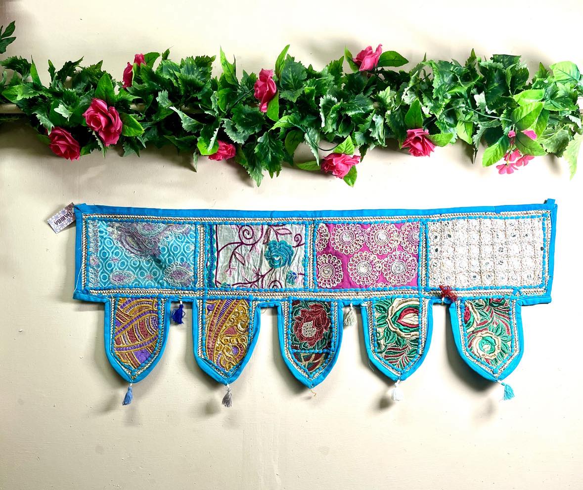 Indie Embroidered Wall Hanging