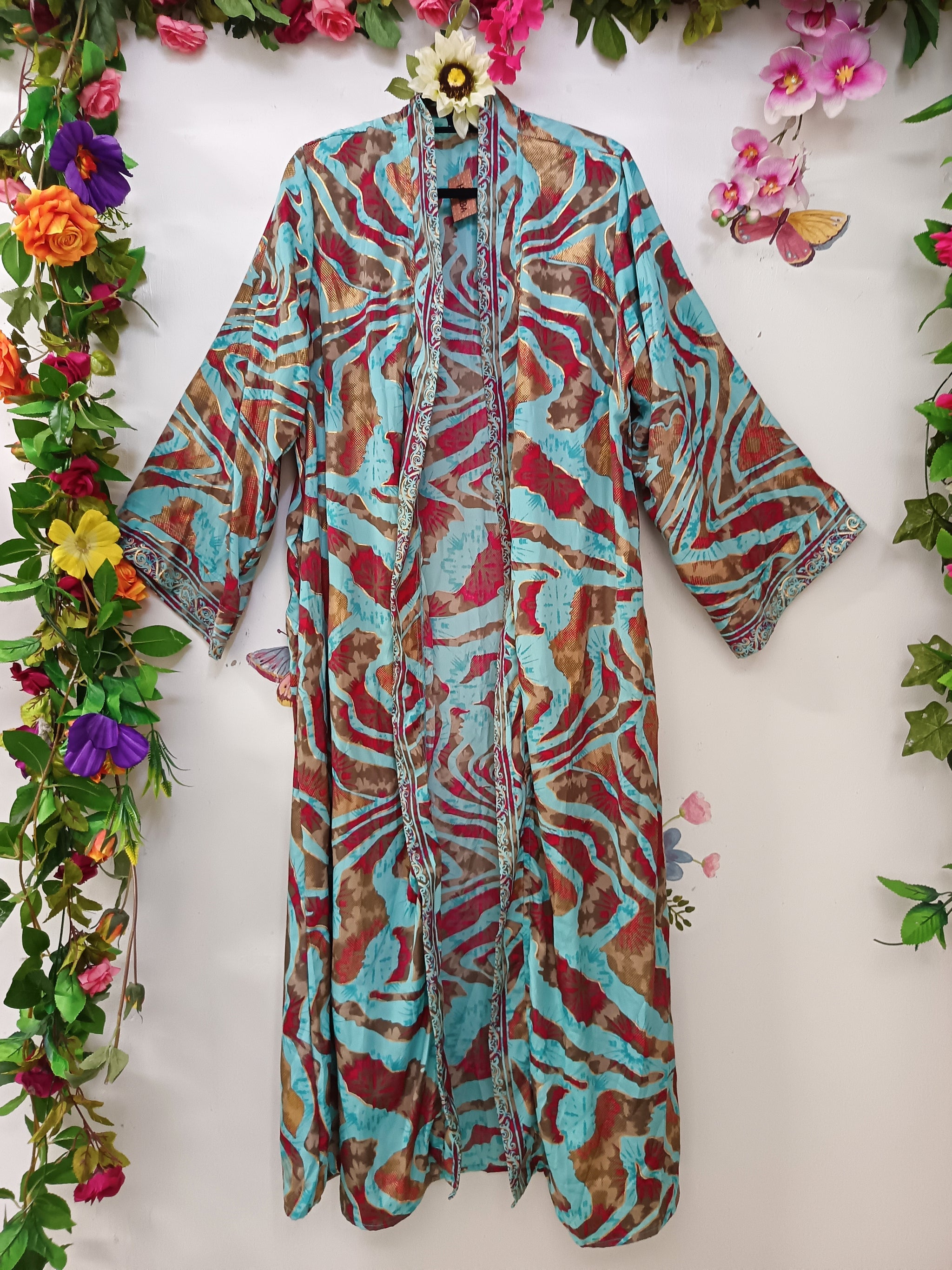 Silk & Soul Maxi Kimono
