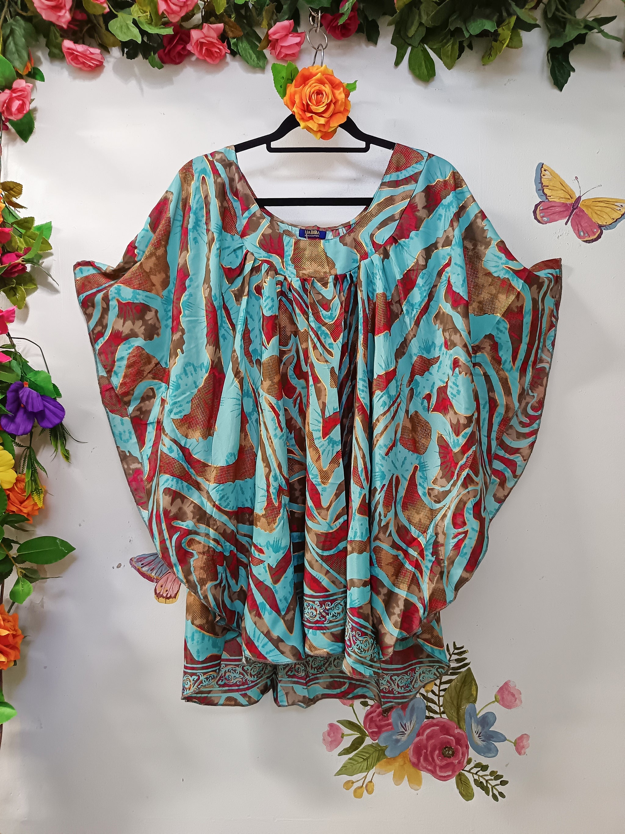 Silk & Soul Poncho Top