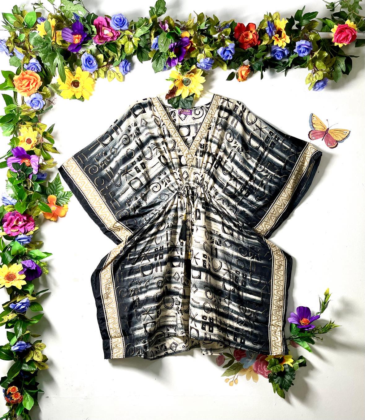 Silk Short Oasis Kaftan