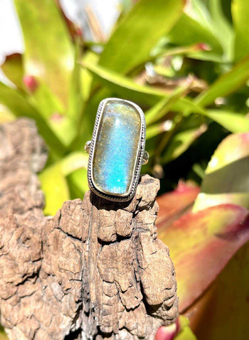 Sterling Silver Labradorite Rings