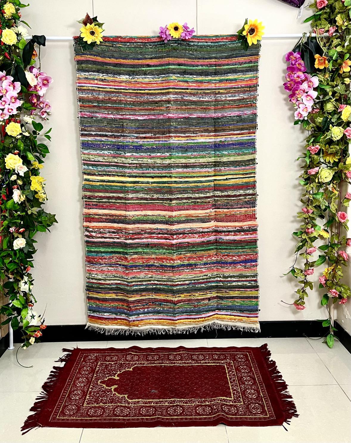 Chindi Boho Rug