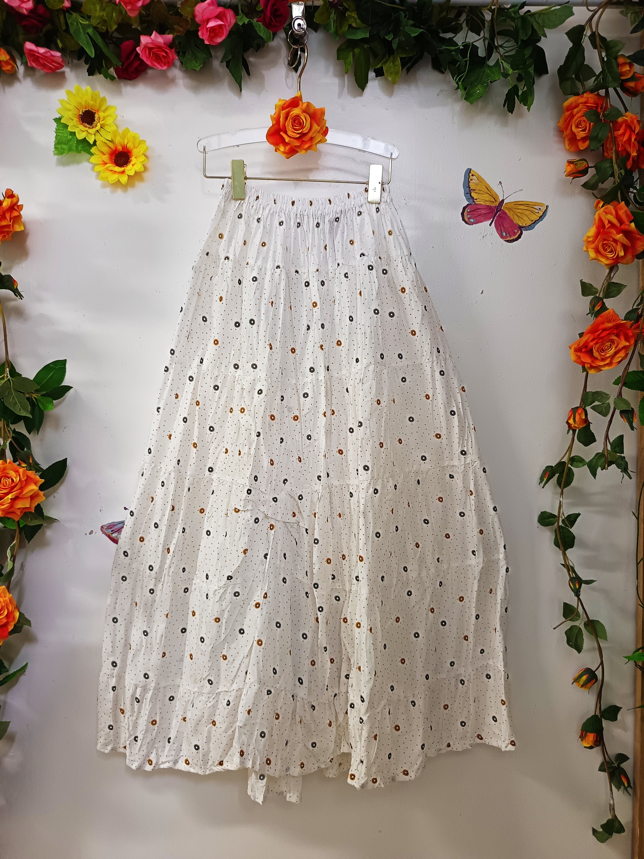 Thai Patchwork Gypsy Skirt