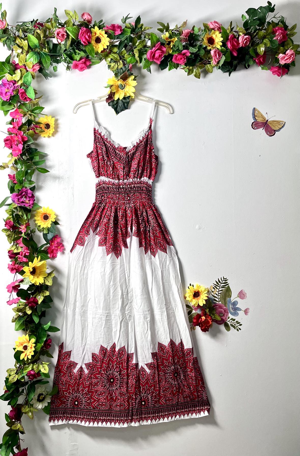 Thai Smock Maxi Dress