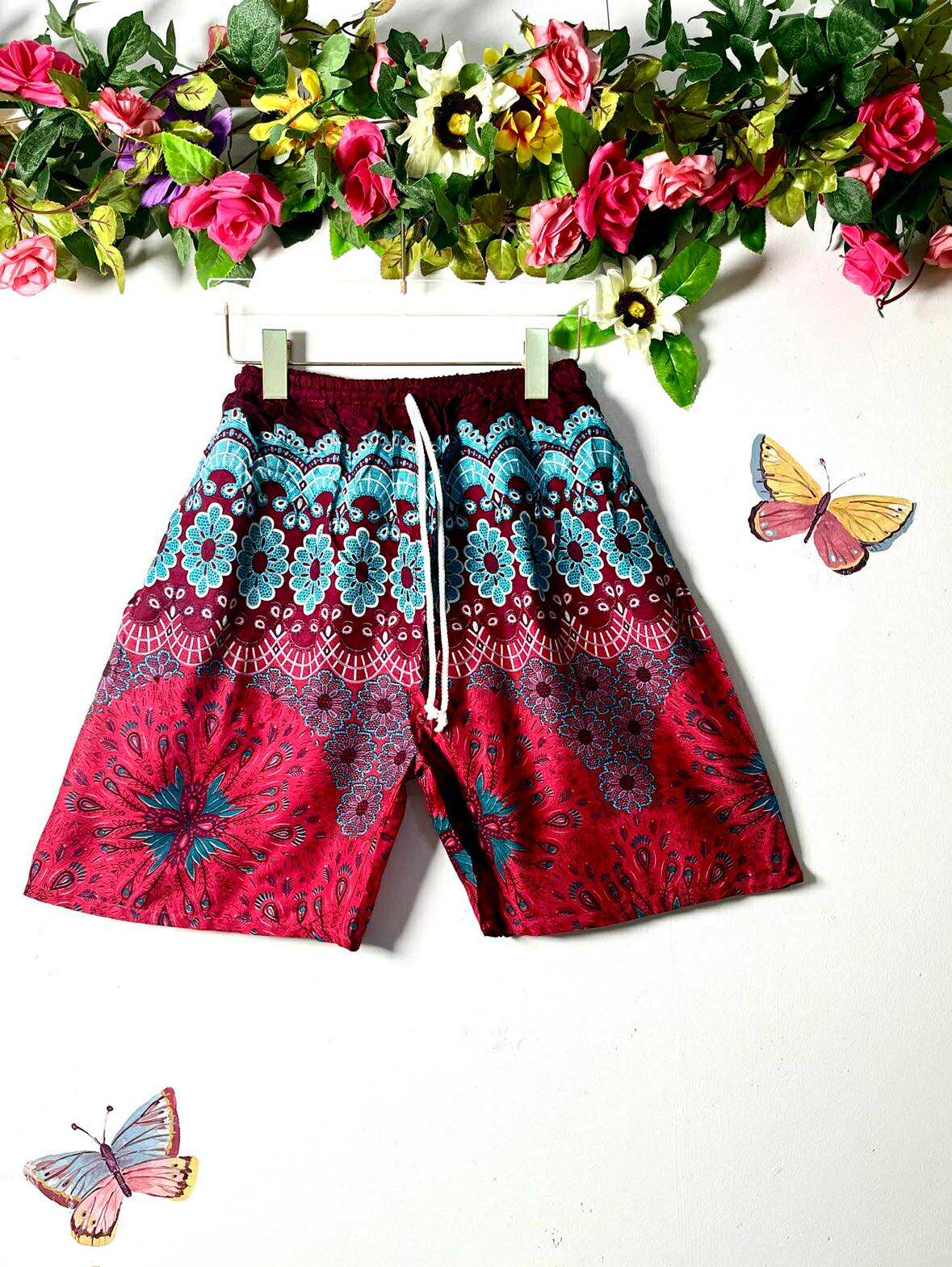 Thai Drawstring Beach Shorts