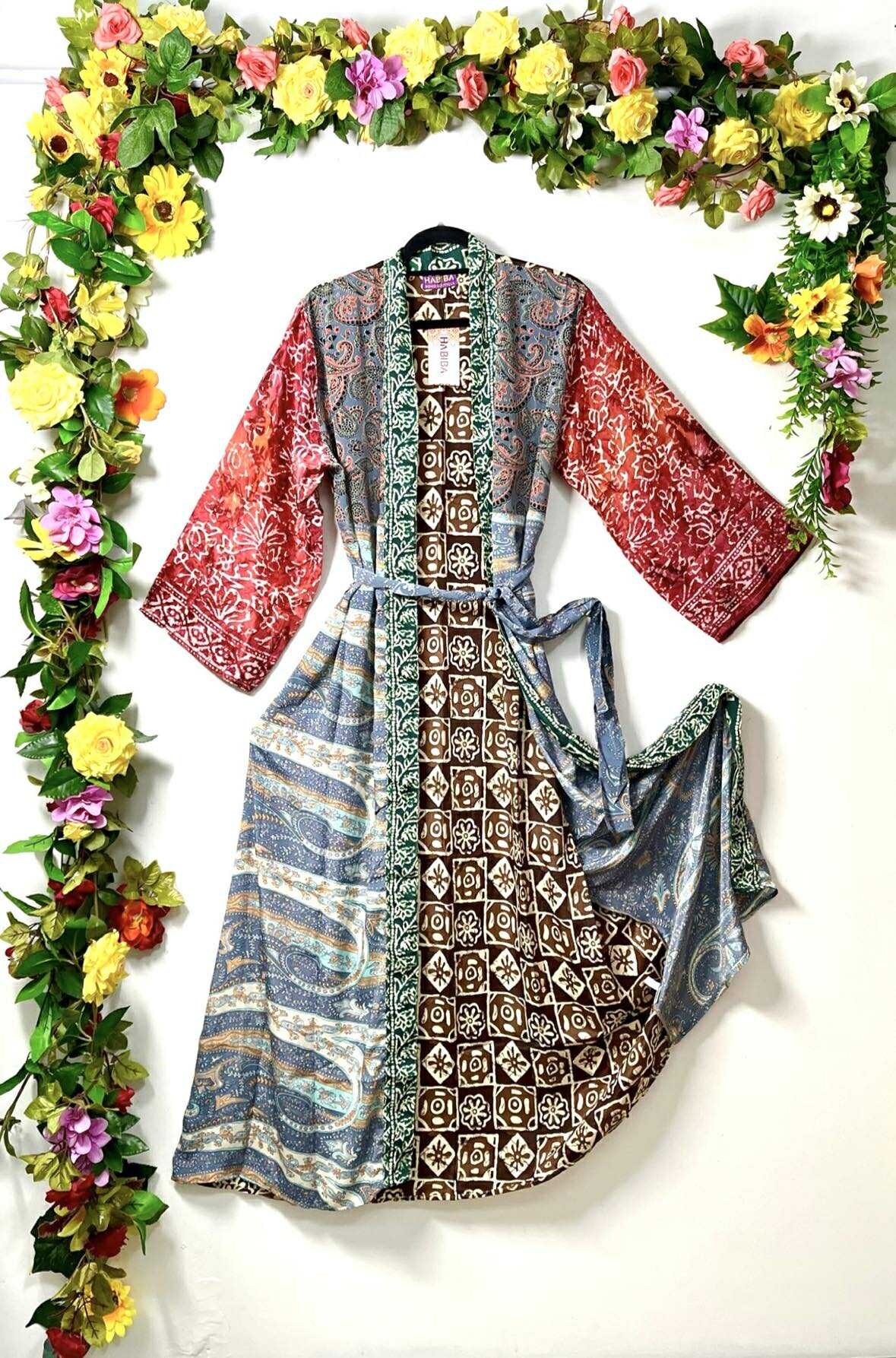 Buttersilk Patch Kimono