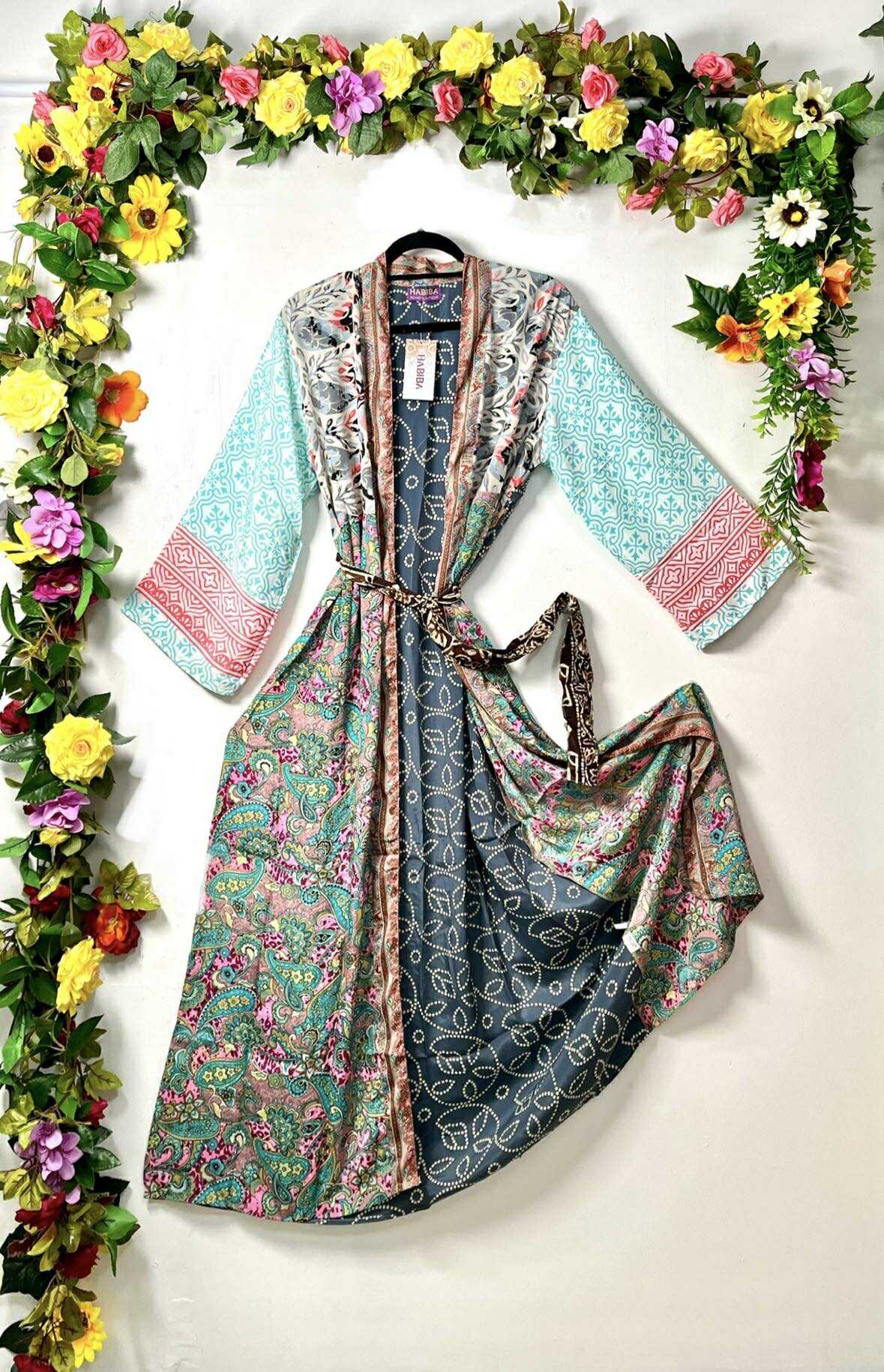 Buttersilk Patch Kimono