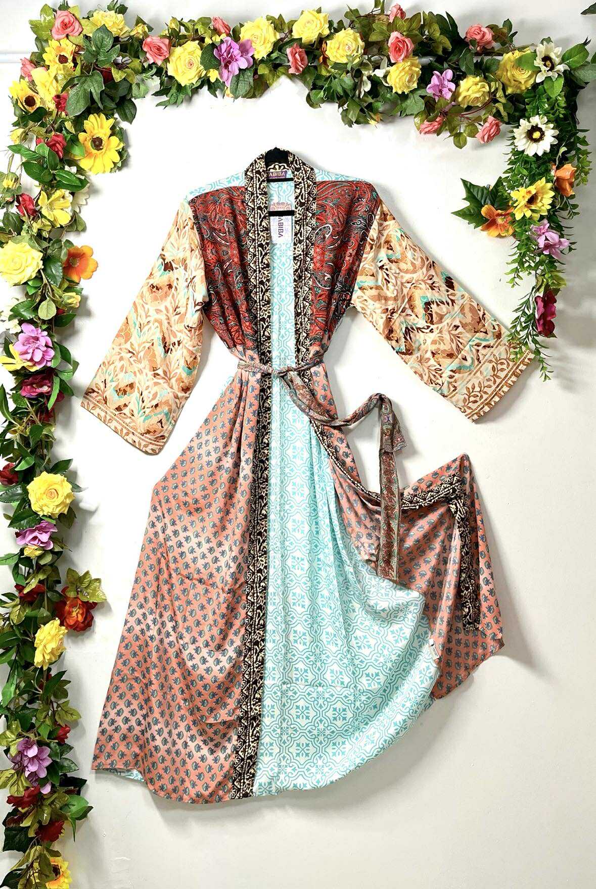 Buttersilk Patch Kimono