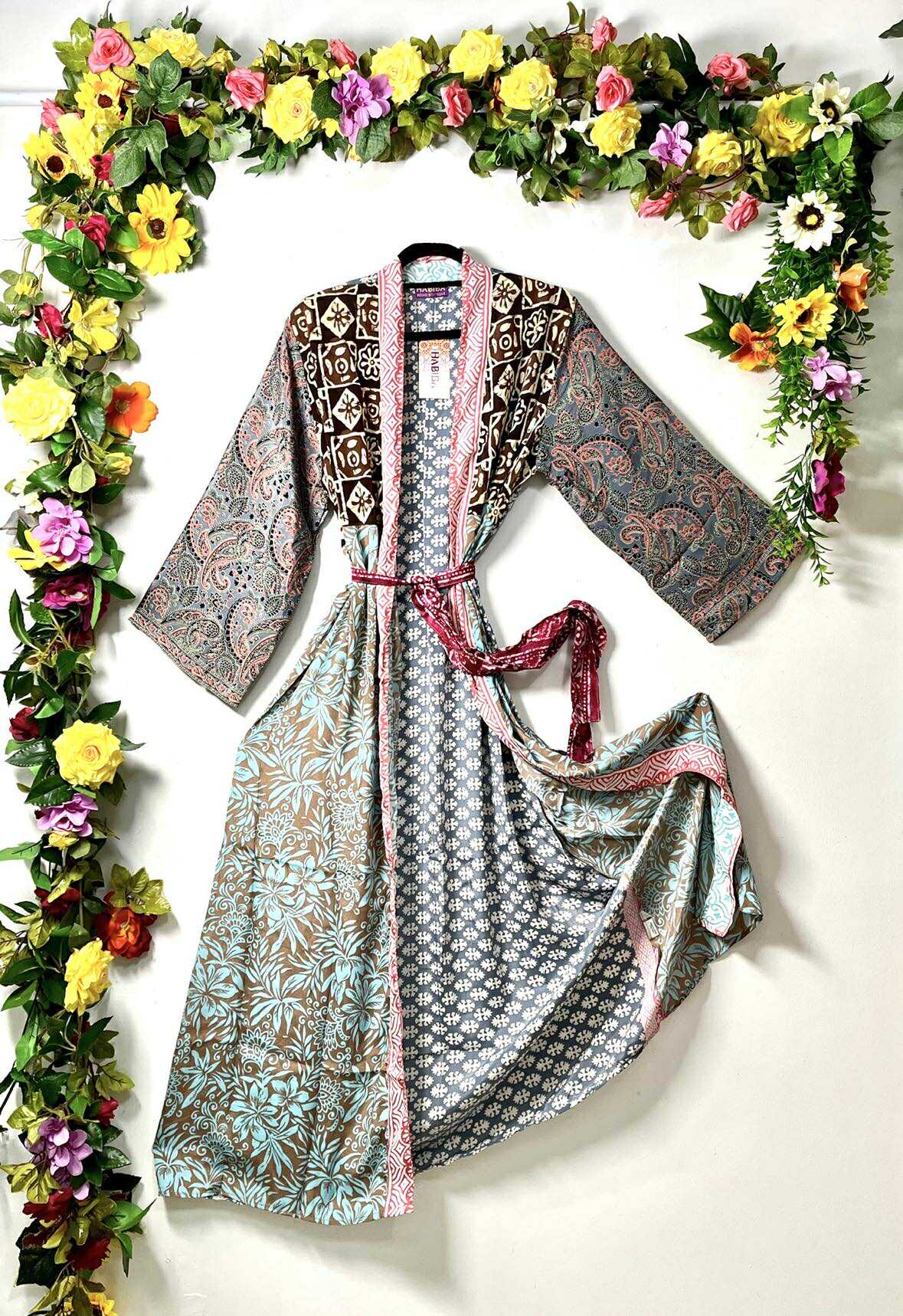 Buttersilk Patch Kimono