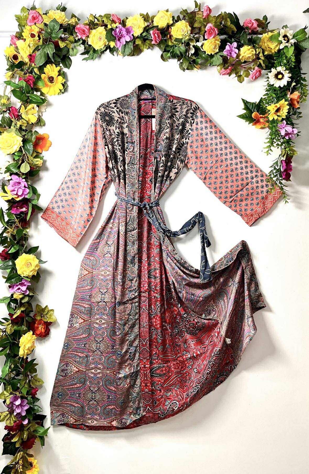 Buttersilk Patch Kimono